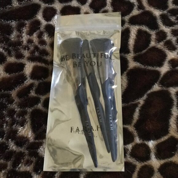 NEW  F.A.R.A.H. Midnight Pro Trio Brushes - Picture 1 of 3